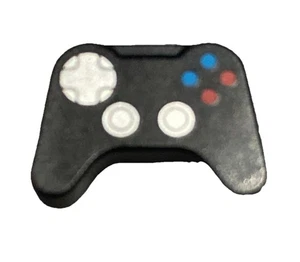 Brand New LEGO Minifig Video Game Controller Black Silver Buttons PlayStation - Picture 1 of 2