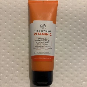 THE BODY SHOP Vitamin C Daily GLOW Cleansing POLISH 4.2 oz New - Picture 1 of 3