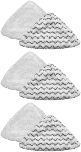 Paquete de 6 almohadillas de repuesto para fregona de vapor compatibles con Bissel Bissell PowerEdge nuevas - Imagen 1 de 11