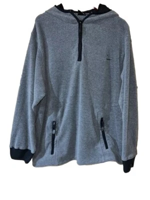 HEAD Ropa de Esquí Gris Con Capucha Vellón 1/4 Cremallera Talla XL Pullover Invierno Exterior Foto 1 de 4