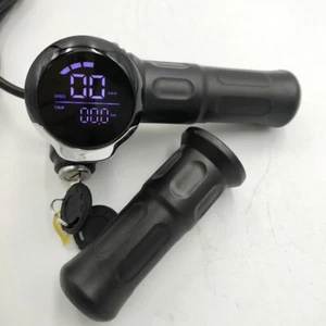 Ebike Scooter Throttle with LCD Display Battery Level and Voltage Function - Picture 1 of 8