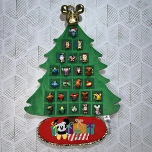 Disney Wiederverwendbarer Stoff Plüsch Adventskalender zum Aufhängen Weihnachtsbaum Mickey Pooh - Bild 1 von 9