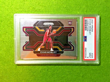 Evan Mobley PRIZM ROOKIE CARD PSA 9 RC  2021 Panini Prizm EVAN MOBLEY VARIATION