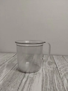 Vintage Tupperware Tasse, transparent, mit Henkel - (2271A-2) - Bild 1 von 4