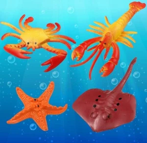 Civaner Paquete de 6 Grandes Agua Creciendo Vida Marina Criaturas Animales Divertido Agua Crecer A - Imagen 1 de 2