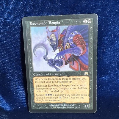 Ebonblade Reaper Onslaught  Rare MTG Magic The Gathering Card 141/350 - Image 1 of 4