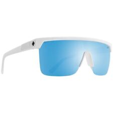 SPY Optic FLYNN 5050 Sunglasses Polarized HAPPY BOOST Matte White Blue 3DAY SHIP