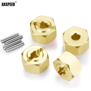 AXSPEED 4/8Stück 8mm Messing Rad  Adapter Kit für Axial 1/18 UTB18 CAPRA Truck - Picture 1 of 7