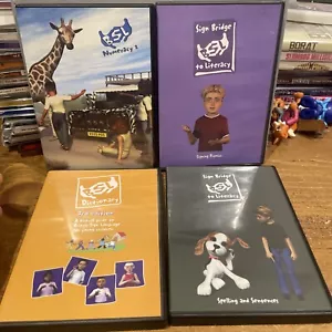 BSL (British Sign Language) PC CD Rom Learning To Sign Bundle Free Post To U.K. - Picture 1 of 24