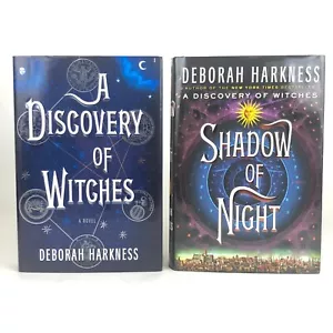 Discovery of Witches + Shadow of Night *signed* Deborah Harkness 1st/early VG+ - Picture 1 of 14