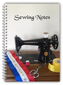 A5 NÄHEN NOTIZEN NOTIZBÜCHER/NOTIZBUCH FÜR SIE IHN 100 LINIERTE SEITEN GESCHENKNOTIZEN  - Bild 1 von 13