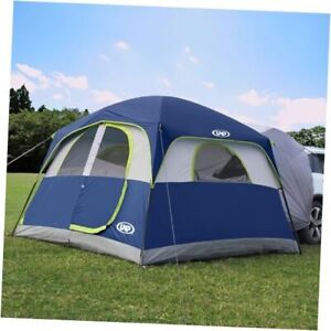  SUV Tent for Camping, 6-Person Car Camping Tent, SUV Tailgate Tent Dark Blue