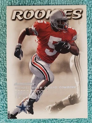 2000 DOMINION MICHAEL WILEY ROOKIE #206 DALLAS COWBOYS RC - Image 1 of 4