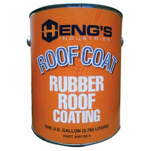 Hengs 16-46128-4 - Plas-T-Cote 128 oz. Fibered EPDM Rubber White Instant Roof Co - Bild 1 von 1