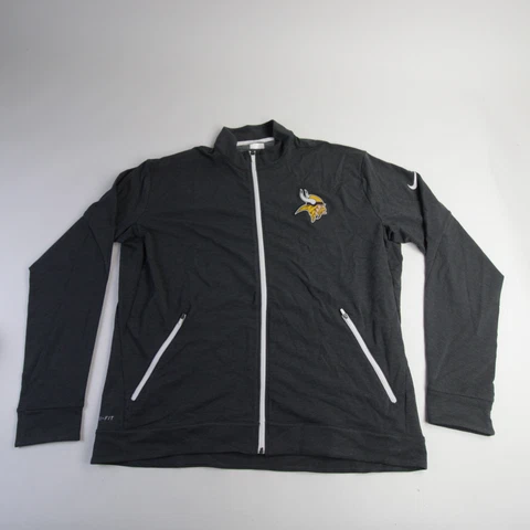 Minnesota Vikings Nike NFL On Field Apparel Dri-Fit Jacket Men's Used Cover
