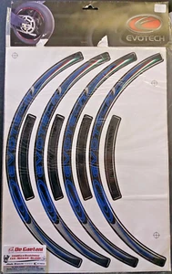 ADESIVI CERCHI CERCHIONI EVOTECH ELETRIC BLU CODICE STRIP-01/EB - Imagen 1 de 1