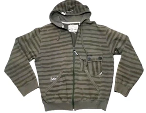 Ride Snowboards Camo Jacket Men's Size Medium Green Hooded Full Zip - Picture 1 of 18