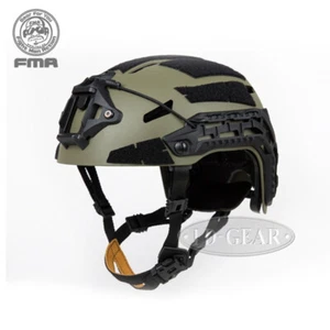 FMA Airsoft Caiman Helmet w/ NVG Shroud Rail Space Paintball Military Hunting - Picture 1 of 19