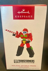 NEW 2024 Hallmark Keepsake Transformers Holiday Optimus Prime Ornament - Bild 1 von 4