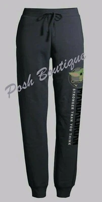 Womens Baby Yoda Jogger Pants Lounge Pajama XS S M L XL XXL 1X 2X 3X Mandalorian - Image 1 of 3