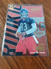 2018 panini absolute football #115 Javon Wims Rookie Card Bears