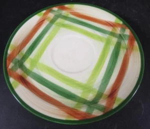 10 Vernon Ware Tam O'Shanter Saucers - Picture 1 of 2