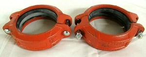 (Lot of 2) ShurJoint Z05 VHS Rigid Coupling 4" Pipe Flexible MSRP 47.91 Each - Picture 1 of 6
