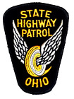 OHIO STATE HIGHWAY PATROL – WINGED WHEEL – OH Sheriff Police Patch VINTAGE USED