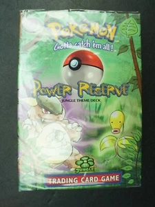 Mazo temático Pokémon Power Reserve sellado de fábrica 2000 WOTC *COMO NUEVO* - Imagen 1 de 3