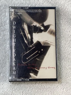 DWIGHT YOAKAM FACTORY SEALED CASSETTE TAPE Buenas Noches From A Lonely Room - Image 1 of 4