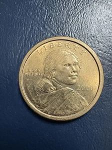 2000-D Sacagawea dollar coin - Picture 1 of 2