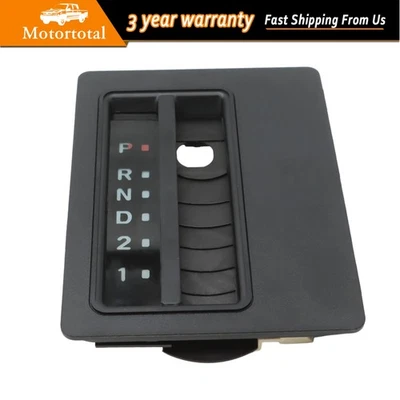 For 97-06 Jeep Wrangler TJ Automatic Floor Shift Indicator Bezel Trim Foto 1 de 4