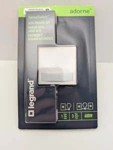 Interruptor sensor de ocupación de 3 vías de un solo polo especial Adorne ASOS32W4 - Legrand - Imagen 1 de 4