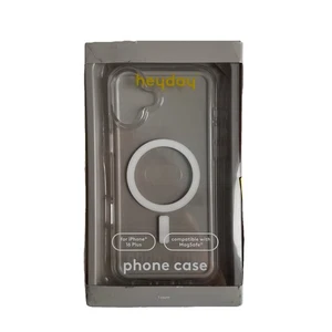 Apple iPhone 16 Plus Case für MagSafe - heyday™ Clear: MagSafe/Wireless Charging - Bild 1 von 5