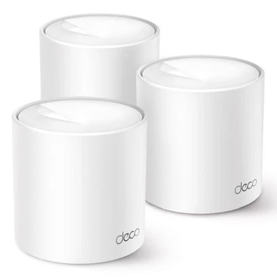 Tp-Link Deco X1500 Ax1500 Whole Home Mesh Wi-Fi 6 System 3 Pack Dual Band Ofdma - Image 1 of 2