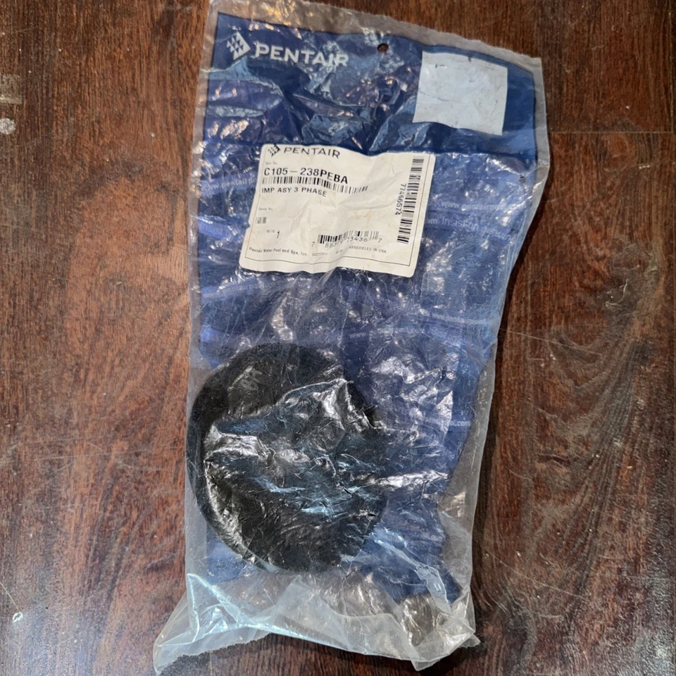 Pentair IMP ASY 3 Phase PN C105-238PEBA; 4 AMax E Pro Series Pump 2HP Full Rated - Image 1 of 1