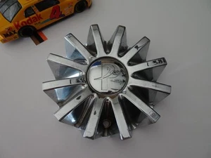 Phino Chrome Custom Wheel Center Cap # CSPW28-1P, SJ1001-19 - Picture 1 of 3