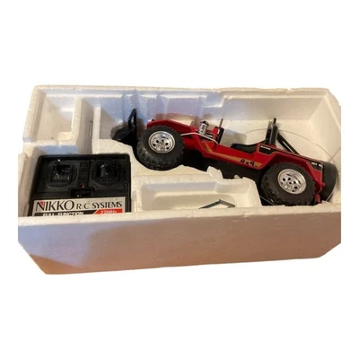 NIKKO Land Cruiser 4WD RC Car Vintage Japan Used RTR Remote Control Model - Image 1 of 2