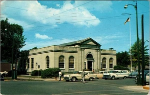 Varsovia Indiana Oficina de Correos de Estados Unidos Postal cromada D791 - Imagen 1 de 2