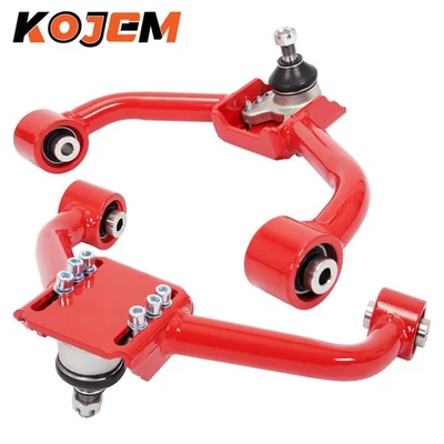 2x Front Upper Control Arm Camber Kit Red For Lexus GS300 GS400 GS430 1998-2005 - Image 1 of 4