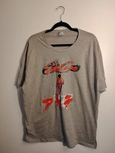 Anime retro Akira Manga Motorrad Herren Baumwolle Shirt L Grau - Bild 1 von 6