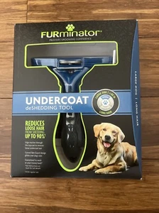 FURminator Unterwolle DeShedding Werkzeug für große Hunde mit langen Haaren. - Bild 1 von 5