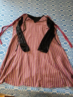 Vestido Disfraz Beatnik Halloween Mujer Talla 12-14 Foto 1 de 4