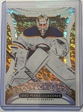 2021 Upper Deck Ovation World Premiere Gold Ukko-Pekka Luukkonen RC 221/299