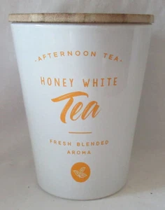 Kirkland's 11.2 oz Jar Candle up to 55 hrs Afternoon Tea HONEY WHITE TEA - Picture 1 of 3