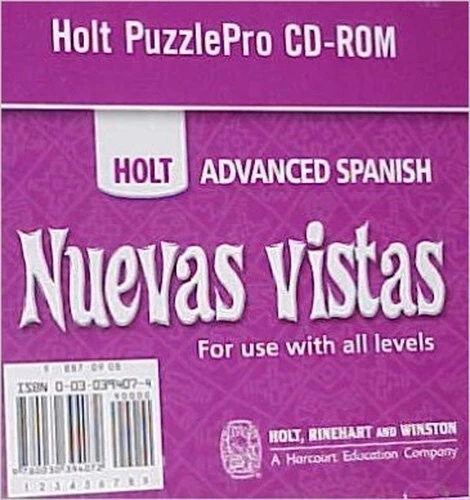 Holt Nuevas Vistas 2 PuzzlePro CD-Rom 2006 0030394074 Spanish Edition - Image 1 of 1