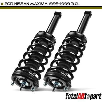 2 полные стойки и пружины пружины в сборе для Nissan Maxima GLE GXE SE 3,0 л задние - Изображение 1 из 4