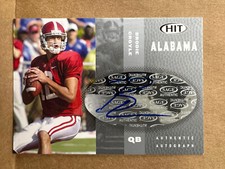 2006 SAGE Hit Auto Silver Brodie Croyle #A12 Rookie Alabama KC Chiefs Cardinals