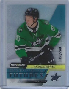 2020-21 Synergy Exceptional Futures #EFS-TD Ty Dellandrea 063/749 - Picture 1 of 2