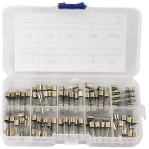 5*20MM 0.2A to 20A Glass Fuse Kit Suit For Electronic Toys, Cars, Meters - Picture 1 of 5